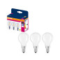 Preview: 3er-Pack OSRAM LED Lampe E14 Classic Filament P75 7.5W 1055lm Neutralweiss 4000K wie 75W 4099854560880