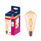 Preview: OSRAM LED Lampe E27 Edison Filament ST64 4.2W 380lm Extra-Warmweiss 2400K wie 33W 4099854565670