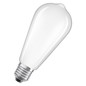 Preview: OSRAM LED Lampe E27 Edison Filament matt ST64 3.4W 470lm Warmweiss 2700K wie 40W 4099854565694