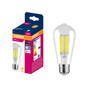 Preview: OSRAM LED Lampe E27 Edison Filament ST64 13W 1900lm Neutralweiss 4000K wie 120W 4099854566066