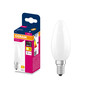 Preview: OSRAM LED Kerze E14 Classic Filament matt B60 7W 806lm Warmweiss 2700K wie 60W 4099854567667