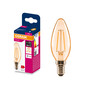 Preview: OSRAM LED Kerze E14 Classic Filament B20 2.5W 200lm Extra-Warmweiss 2400K wie 20W 4099854567766
