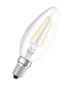 Preview: BELLALUX E14 LED Kerze 2,5W B25 Filament klar warmweiss wie 25W