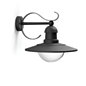 Preview: Philips myGarden Topiary Außenwandlampe dimmbar E27  0181630PN