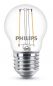 Mobile Preview: Philips E27 LED Tropfen Filament 2W 250Lm warmweiss 8718699763299