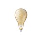 Preview: Philips große Giant A160 Gold-Glühbirne LED Lampe E27 dimmbar 7W 470lm extra-warmweiss 1800K wie 40W