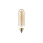 Preview: Philips Giant T65 Gold Röhre Amber LED Lampe E27 dimmbar 7W 470lm extra-warmweiss 1800K wie 40W