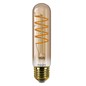 Preview: Philips Filament Gold-Design T32, dünne längliche LED Lampe E27 dimmbar 4W 250lm extra-warmweiss 1800K wie 25W