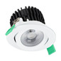 Preview: Philips LED Einbaustrahler CoreLine Gen2 schwenkbar Ø7,8cm 7,2W 650lm Neutralweiss 4000K dimmbar IP44 Weiß 8719514548138