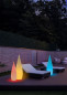 Preview: Reality Palmas LED Akku Gartenleuchte Stehleuchte 80cm 3W incl. 1x SMD LED