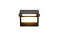 Preview: Reality R22106132 Moura LED Wandleuchte 18W Schwarz Matt IP54 CCT einstellbare Lichtfarbe