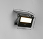 Preview: Reality R22109132 Moura LED Wandleuchte 10W Schwarz Matt IP54 CCT einstellbare Lichtfarbe
