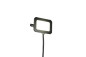 Preview: Reality R23346132 Funchal LED Wandleuchte 20W Schwarz Matt IP65