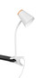 Preview: Reality R25831101 Pongo LED Klemmleuchte 4,5W Weiß warmweiss
