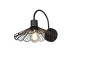 Preview: Reality R26431732 Margarita E27 Wandleuchte ⌀25cm Schwarz Matt