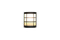 Preview: Reality R26456132 Sintra E27 Wandleuchte Schwarz Matt IP44