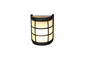 Preview: Reality R26456132 Sintra E27 Wandleuchte Schwarz Matt IP44