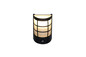 Preview: Reality R26459132 Sintra E27 Wandleuchte Schwarz Matt IP44