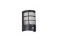 Preview: Reality R26459132 Sintra E27 Wandleuchte Schwarz Matt IP44