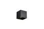 Preview: Reality Talent LED Wandleuchte  2x0,5W 10cm Schwarz Matt warmweiss