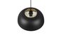Preview: Reality Punch Pendelleuchte E27  ⌀35cm Schwarz Matt Höhenverstellbar