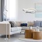 Preview: Reality Course LED Pendelleuchte  27W ⌀60cm dimmbar Nickel Matt warmweiss