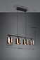 Preview: Reality R36304064 Jason E14 Pendelleuchte 4-fach ⌀12cm Bronzefarbig