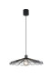 Preview: Reality R36431032 Margarita E27 Pendelleuchte ⌀50cm Schwarz Matt