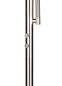Preview: Reality R45741107 Palermo LED Stehleuchte 5W ⌀28cm dimmbar Nickel Matt CCT einstellbare Lichtfarbe