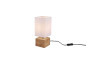 Preview: Reality Woody Tischleuchte E14  Naturbelassen R50171030