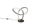 Preview: Reality R53591132 Lando LED Tischleuchte 8W Schwarz Matt warmweiss