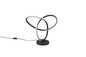 Preview: Reality R53591132 Lando LED Tischleuchte 8W Schwarz Matt warmweiss