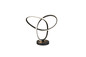 Preview: Reality R53591132 Lando LED Tischleuchte 8W Schwarz Matt warmweiss