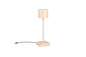 Preview: Reality R54096166 Fernandez LED Tischleuchte 1,5W dimmbar Sand IP54 CCT einstellbare Lichtfarbe
