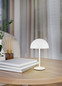 Preview: Reality R54891131 Munoz LED Tischleuchte 1,3W ⌀13cm Weiß Matt warmweiss Touch