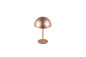 Preview: Reality R54891165 Munoz LED Tischleuchte 1,3W ⌀13cm Coffee warmweiss Touch