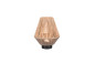 Preview: Reality R55991126 Lira LED Tischleuchte 1,5W ⌀18,5cm Braun warmweiss Touch