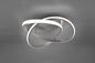 Preview: Reality Course LED Deckenleuchte  18W ⌀45cm dimmbar Nickel Matt warmweiss