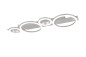 Preview: Reality R64821106 Lumos LED Deckenleuchte 26,5W Chrom neutralweiss