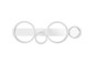 Preview: Reality R64821106 Lumos LED Deckenleuchte 26,5W Chrom neutralweiss