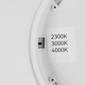 Preview: Reality R65891131 Draco LED Deckenleuchte 18W ⌀23cm dimmbar Weiß Matt CCT einstellbare Lichtfarbe