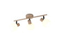 Preview: Reality R86373043 Boba E14 Strahler 3-fach ⌀10cm Warm Beige