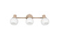 Preview: Reality R86373043 Boba E14 Strahler 3-fach ⌀10cm Warm Beige
