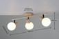 Preview: Reality R86373043 Boba E14 Strahler 3-fach ⌀10cm Warm Beige