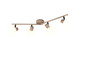 Preview: Reality R86374043 Boba E14 Strahler 4-fach ⌀10cm Warm Beige