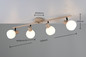 Preview: Reality R86374043 Boba E14 Strahler 4-fach ⌀10cm Warm Beige
