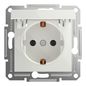 Preview: Schneider Electric ASFORA Steckdose 16A mit Klappdeckel UP weiss EPH3170121D