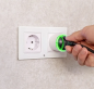 Preview: Shelly Plug PM Gen3 - Smarte WLAN Steckdose mit Messfunktion, Weiß, BT
