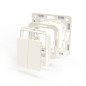 Preview: Shelly Taster-Adapter - Set für Busch-Jaeger Schalterprogramme