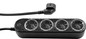 Preview: Shelly Power Strip 4 Gen4 - Smarte Steckdosenleiste 4-fach, Schwarz WLAN, BT, Zigbee, Matter